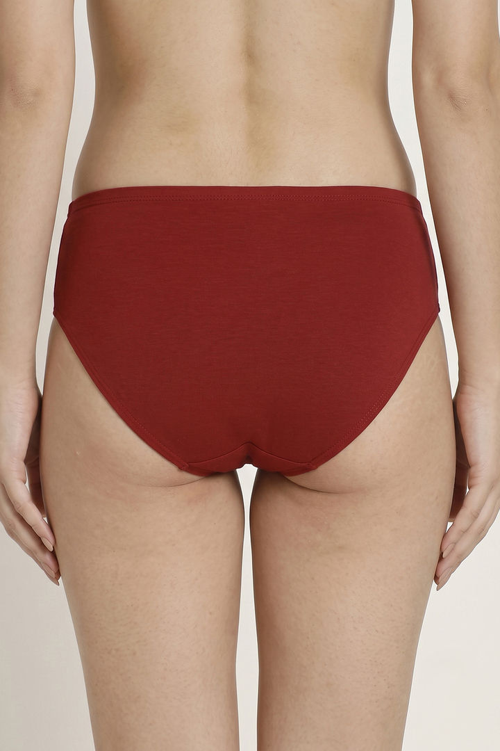 Zivame Anti-Microbial Low Rise Full Coverage Hipster Panty (Pack of 3) - Multicolor — image 2